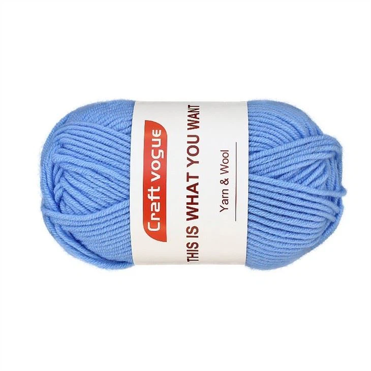 green acrylic yarn