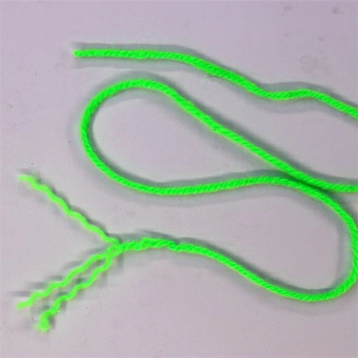 solution dyed acrylic yarn