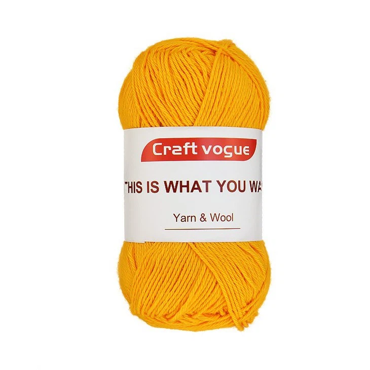 light worsted cotton yarn
